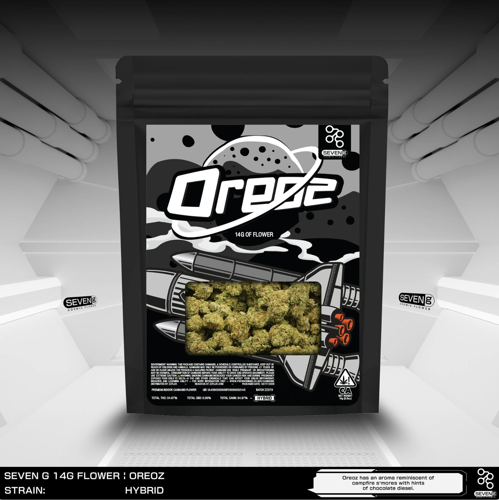 Seven G - Oreoz Hybrid 14 grams by Seven G - 1