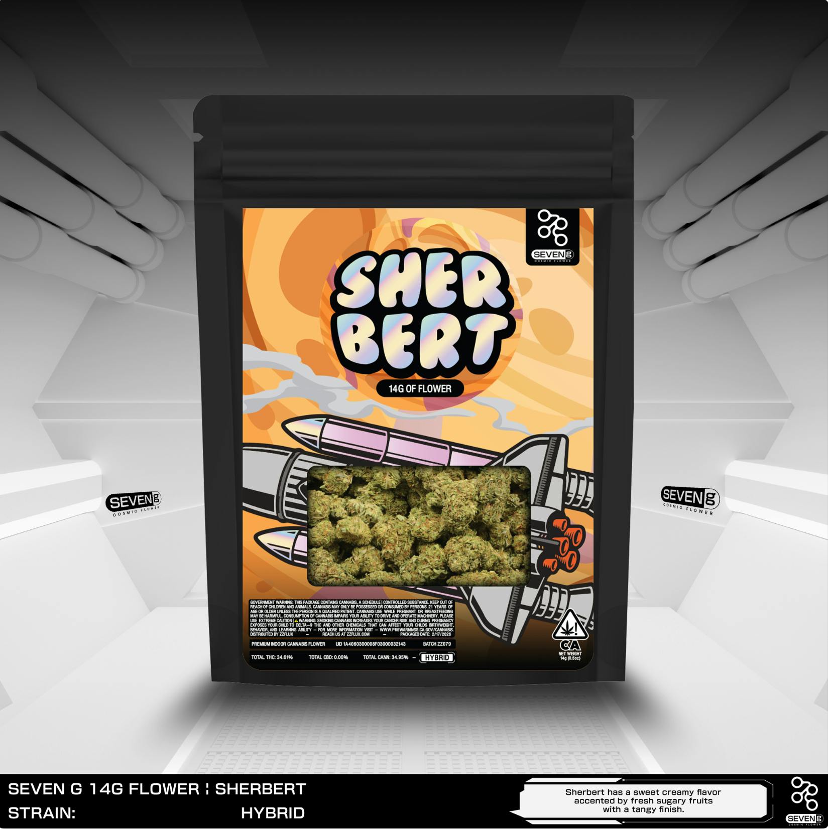 Seven G - Sherbert Hybrid 14 grams by Seven G - 1
