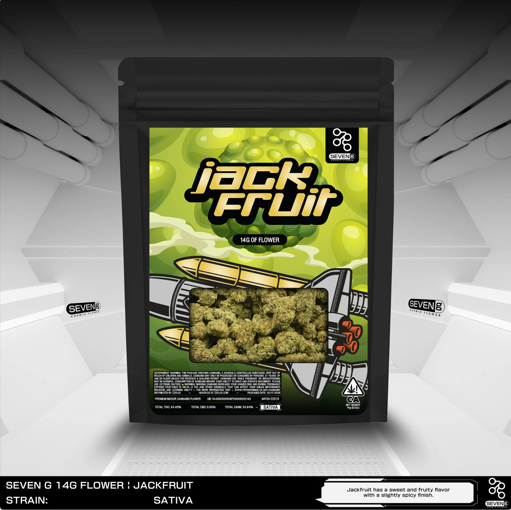 Seven G - Jackfruit Sativa 14 grams by Seven G - 1