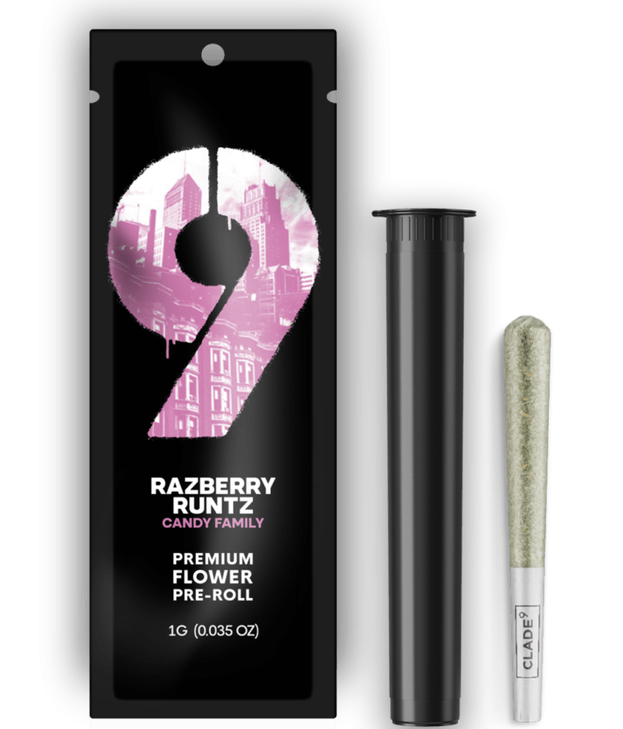 Clade9 - Clade9 | Razberry Runtz | Joint | 1g - 1