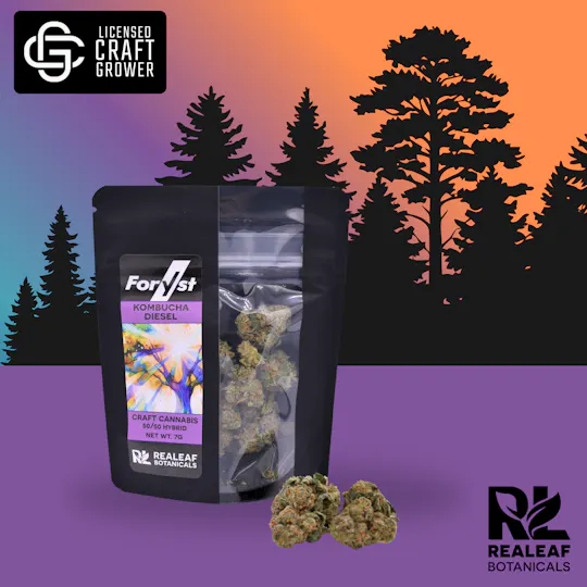 Realeaf Botanicals - Kombucha Diesel Foryst Flower 7.0g - 1