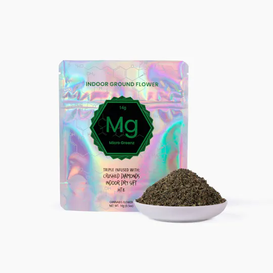 Micro Greenz - Micro Greenz | Lemon Tangie X Hella Jelly | Indoor Infused Flower | 14g - 1