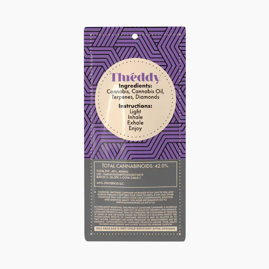 Threddy - Threddy - 5PK - Grape Soda - 2.5G - 1