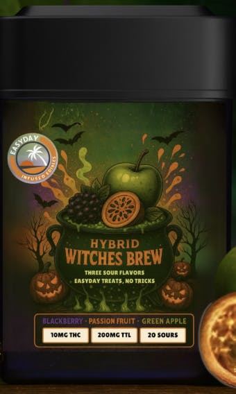 Easy Day Edibles - Easy Day | Hybrid Witches Brew | Gummies | 200mg | 20ct | 10mg/ea - 1