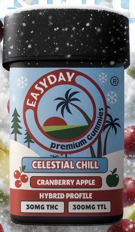 Easy Day Edibles - Easy Day | Cranberry Apple | Gummies | 300mg | 10ct | 30mg/ea - 1