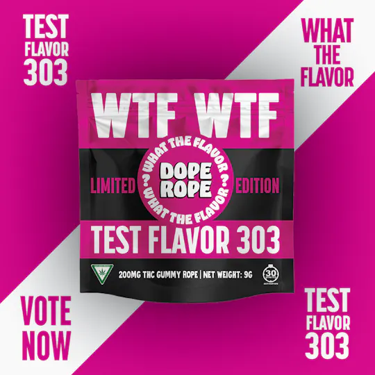 Dope Rope - DOPE ROPE WTF | Test Flavor 303 | 200MG | LIMITED EDITION - 1