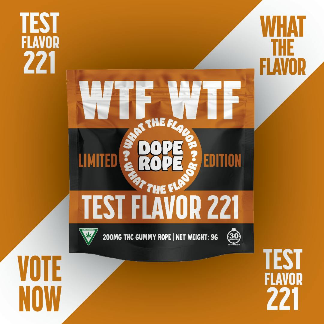 Dope Rope - DOPE ROPE WTF | Test Flavor 221 | 200MG | LIMITED EDITION - 1