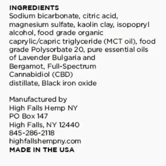 High Falls Canna NY - High Falls Hemp | Mobility Bath Bomb | 250mg | 3.5oz - 1