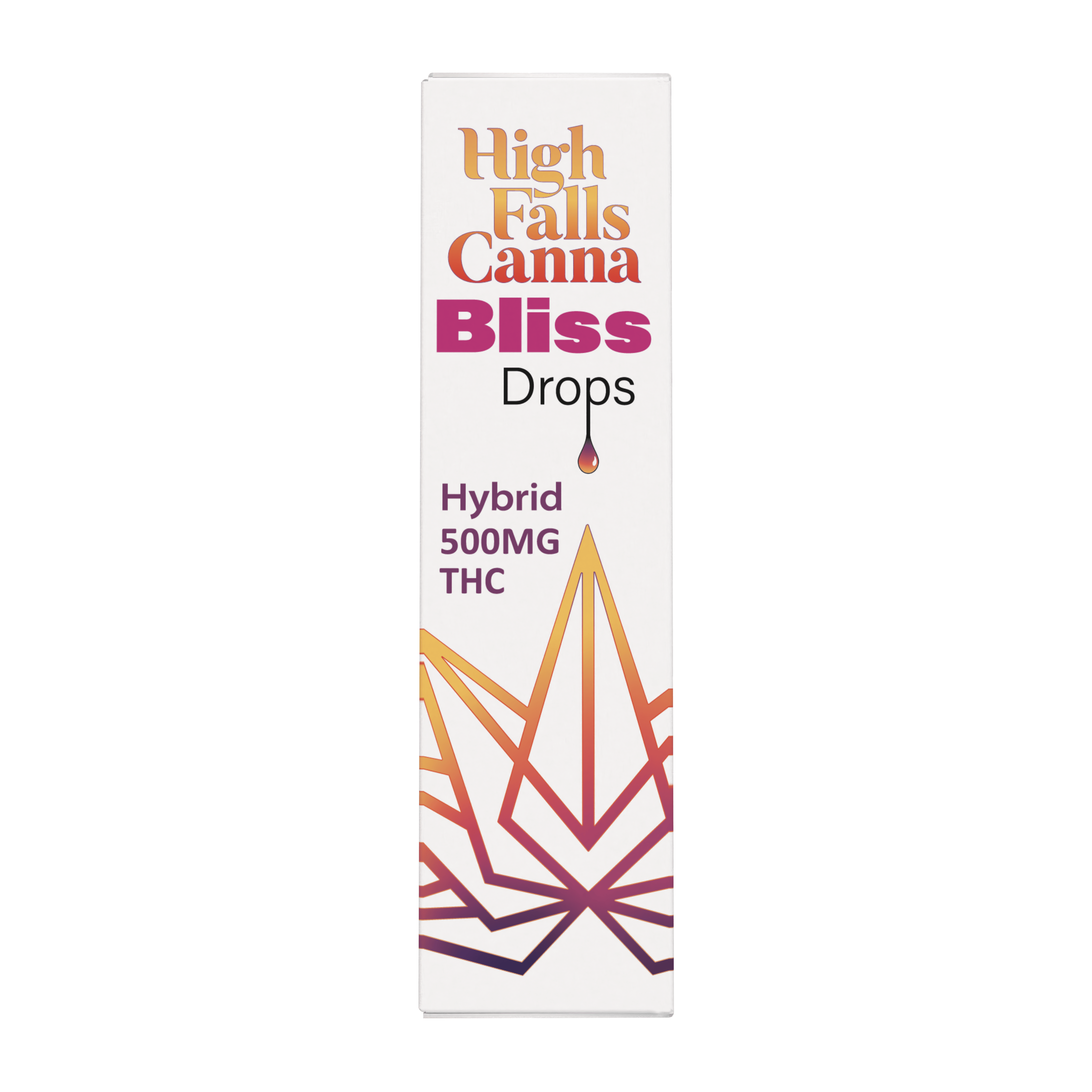 High Falls Canna NY - High Falls Canna | Bliss Drops | 500mg THC | 15ml - 1