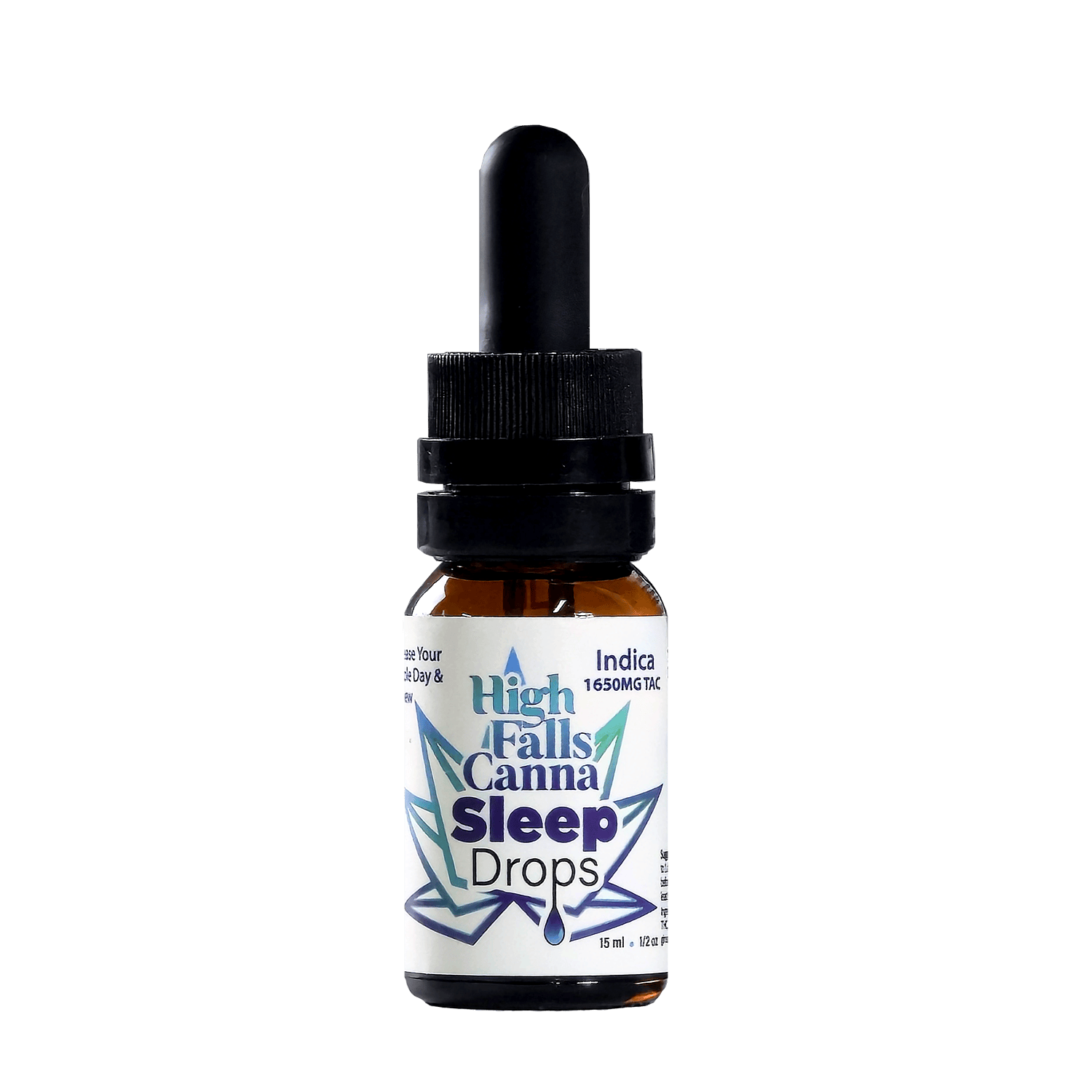 High Falls Canna NY - High Falls Canna | Sleep Drops | 1650mg | 15ml - 1