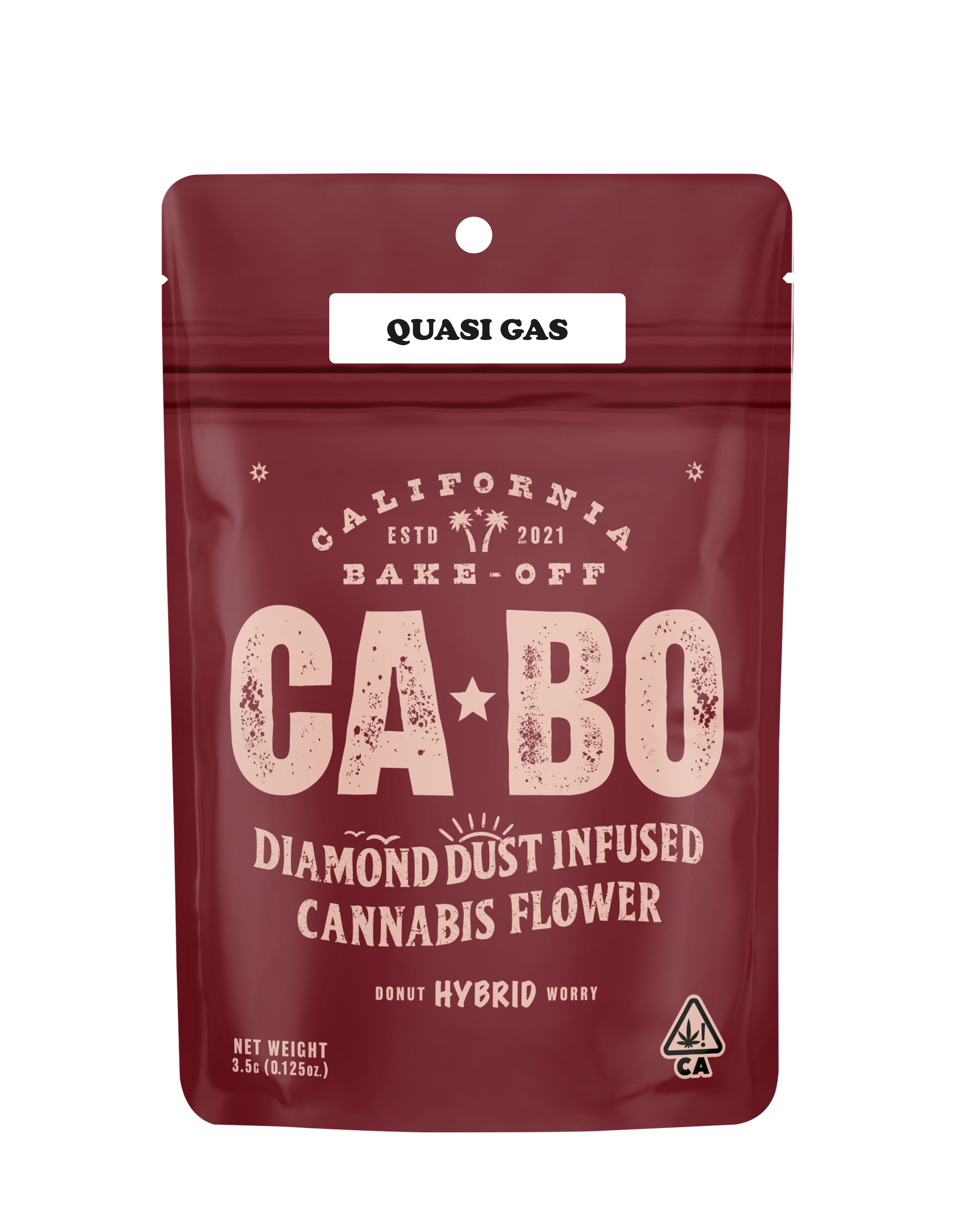 CABO - CABO Diamond Dust Infused 3.5g Flower - Quasi Gas - Hybrid - 1