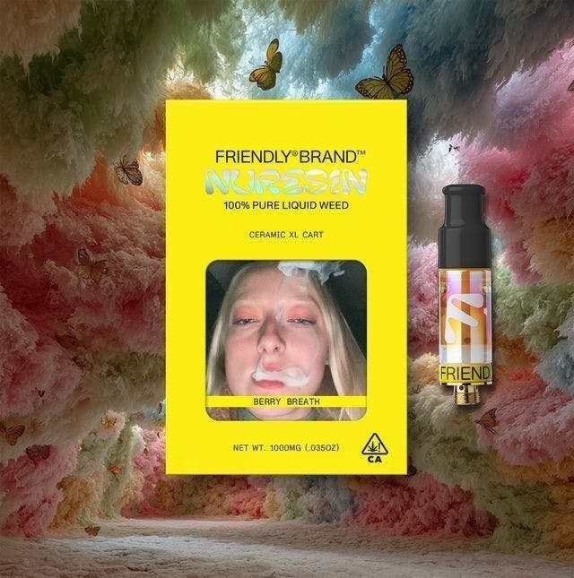 Friendly Brand - Friendly Brand | Berry Breath | Cured Nuresin Cartridge | 1g - 1