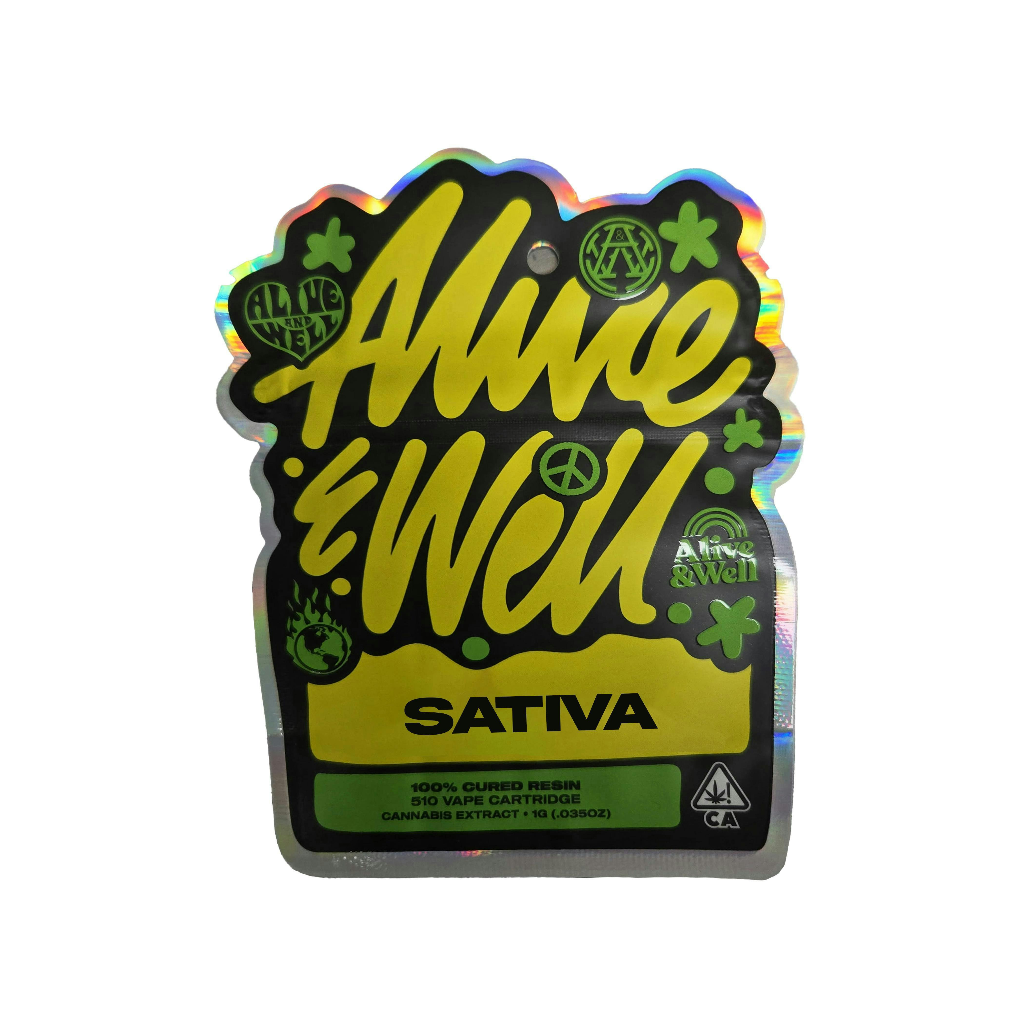 Alive & Well - Alive & Well | Strawberry Kush | Cartridge | 1g - 1