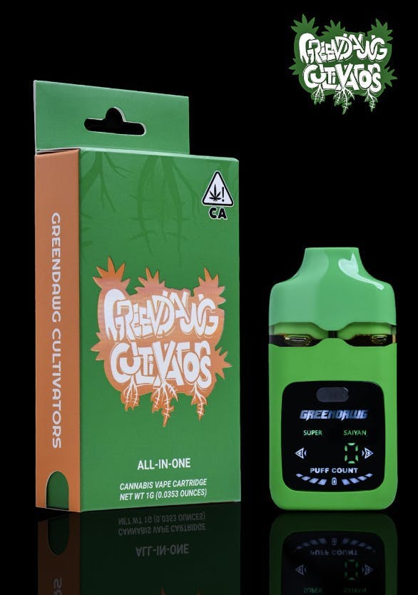 Green Dawg - Green Dawg | Live Resin Disposable | 1g - 1