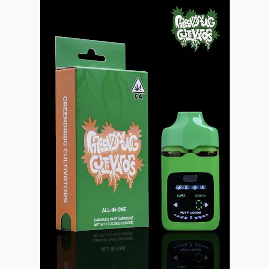Green Dawg - Green Dawg | Live Resin Disposable | 1g - 1