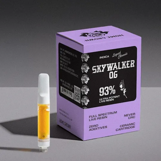 Home Grown - Home Grown - Skywalker OG - Indica - 1g Live Resin 510 Cart - 1