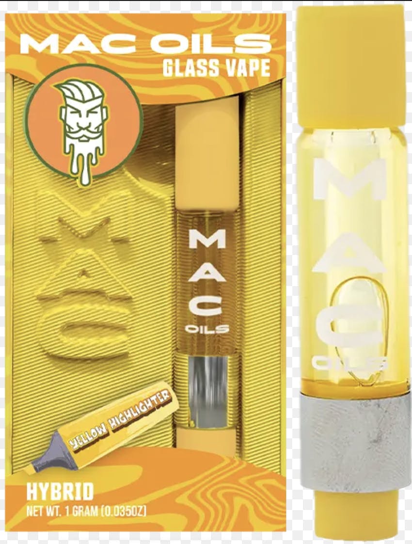 Mac Pharms - Mac Pharms | Yellow Highlighter | Cartridge | 1G - 1