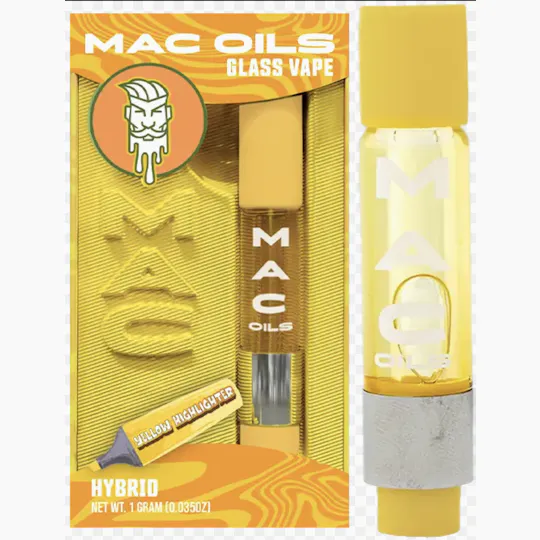Mac Pharms - Mac Pharms | Yellow Highlighter | Cartridge | 1G - 1