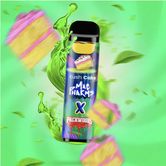 Mac Pharms - Mac Pharms X Packwoods Kush Cake | Hash Rosin Disposable | 0.5G - 1
