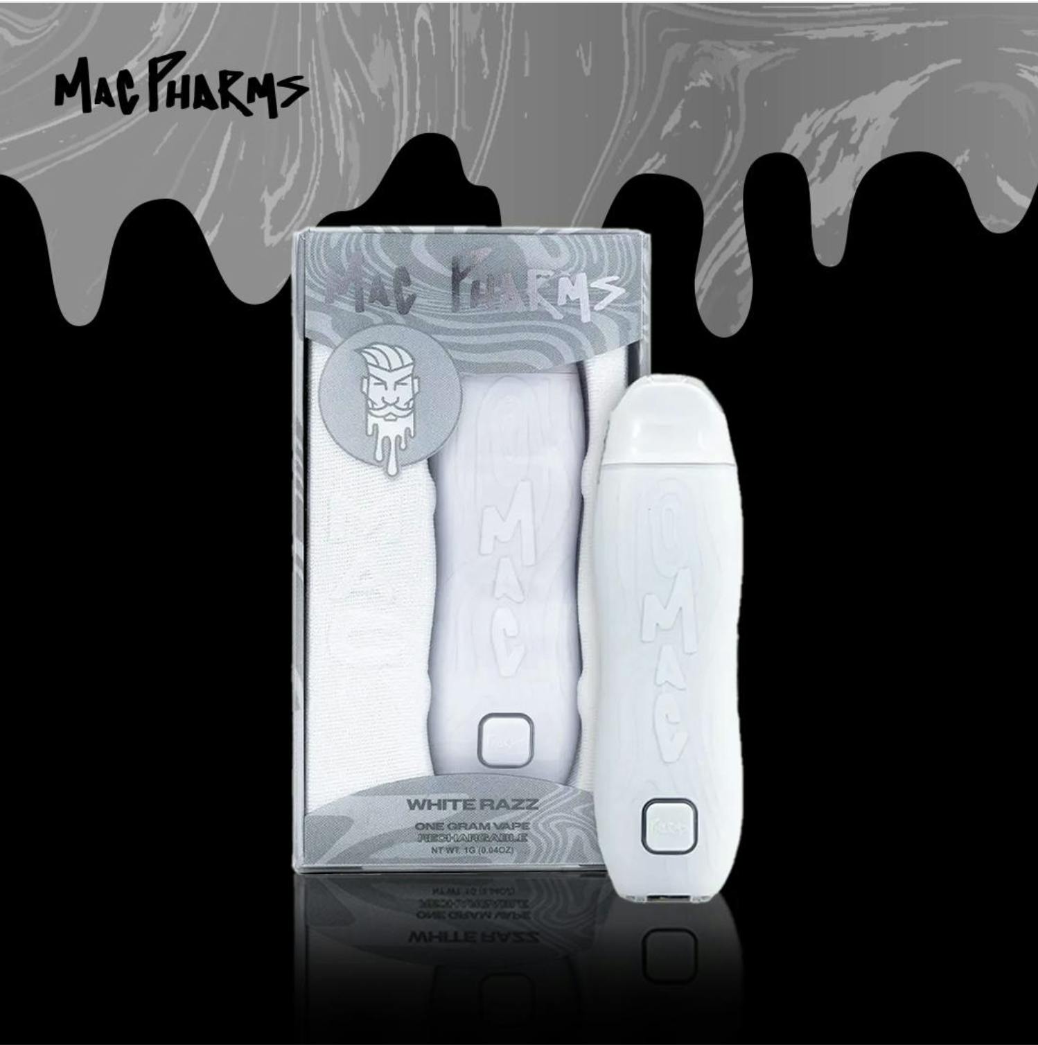 Mac Pharms - Mac Pharms | White Razz | Disposable Vape | 1G - 1