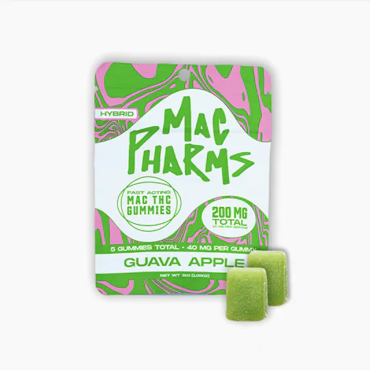 Mac Pharms - Mac Pharms I Guava Apple I Gummies I 200MG - 1
