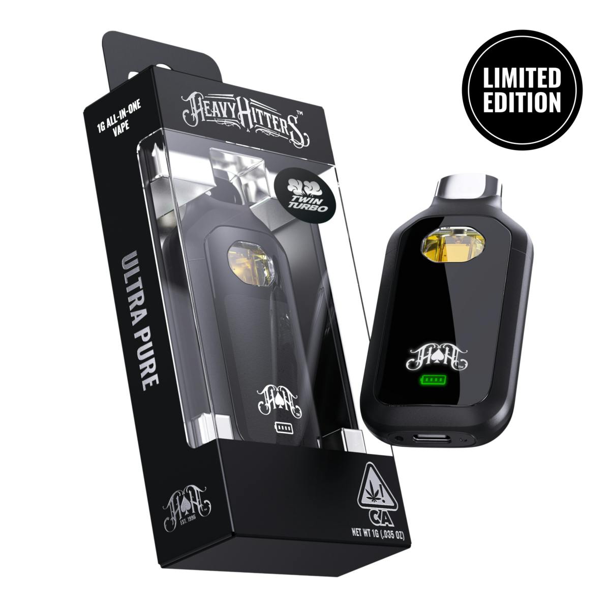 Heavy Hitters - Hindu Kush "Limited Edition" ULTRA AIOs | 1g - 1