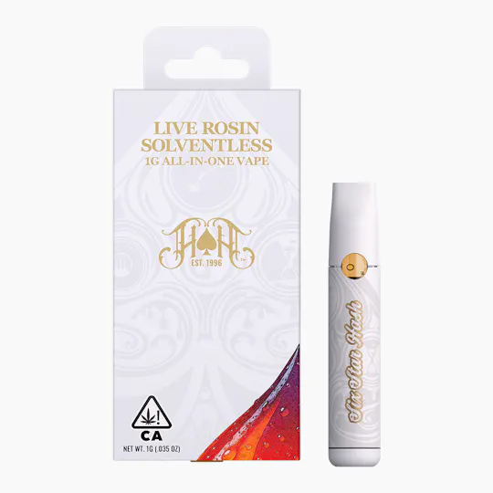Heavy Hitters - Huckleberry Hill Farms: Mulberry Rose Live Rosin AIO - 1g - 1