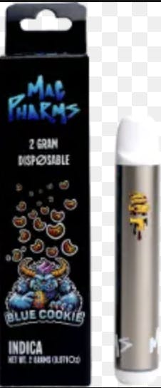 Mac Pharms - Mac Pharms | Blue Cookie | Disposable Vape | 2G - 1