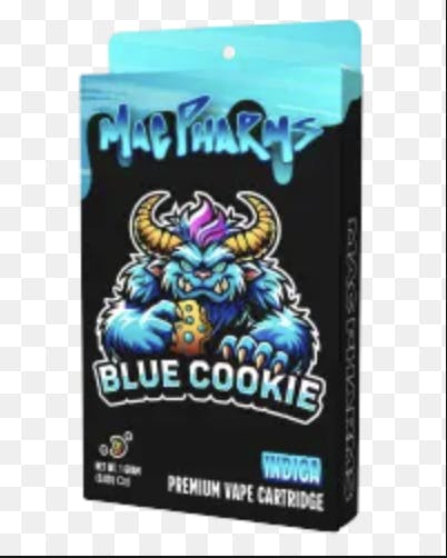 Mac Pharms - Mac Pharms | Blue Cookie | Cartridge | 1G - 1