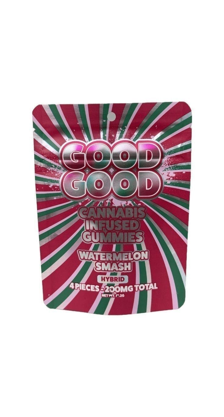 Good Good - Good Good | Watermelon Splash Gummies | 200mg | 4pk | 50mg/ea - 1