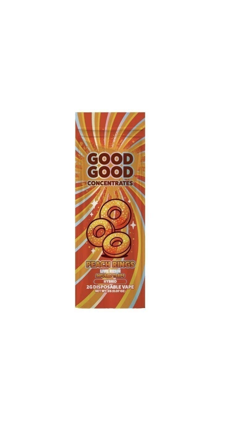Good Good - Good Good | Peach Ringz | Disposable | 2g - 1