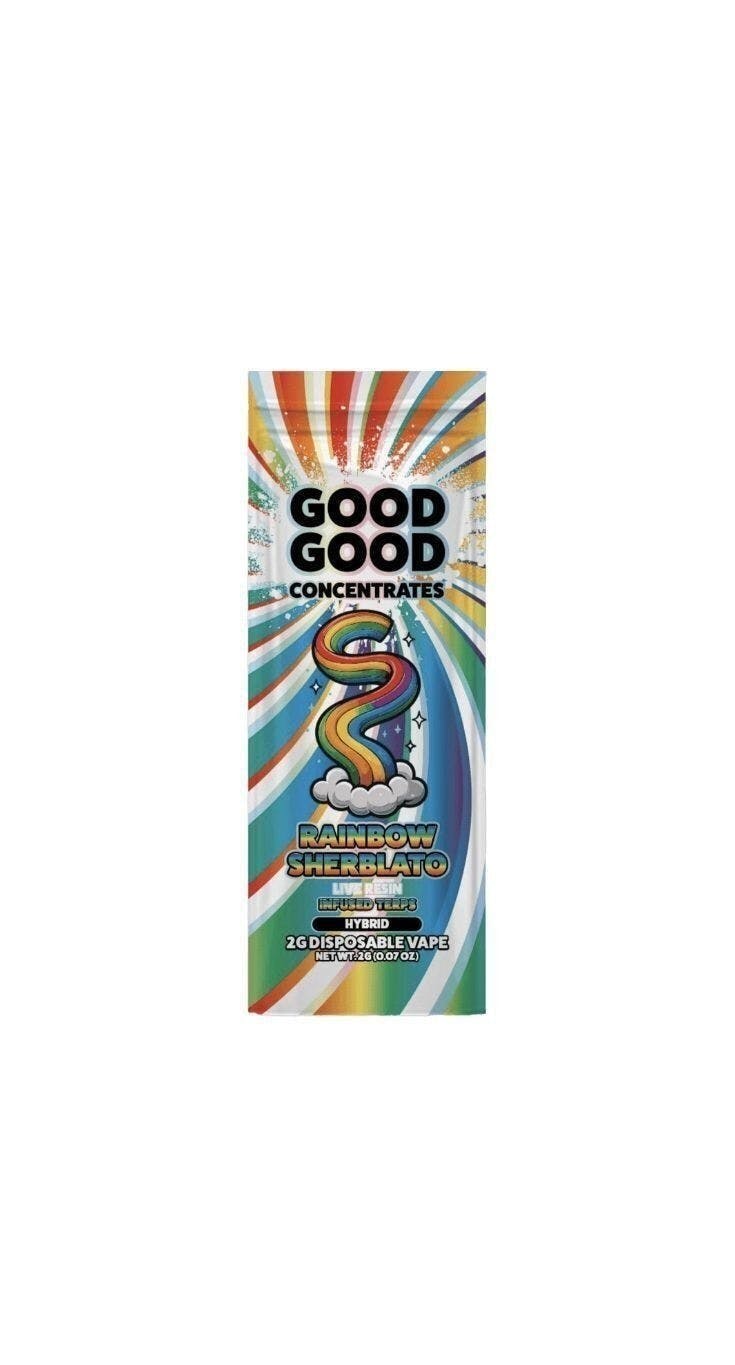 Good Good - Good Good | Rainbow Sherblato | Disposable | 2g - 1