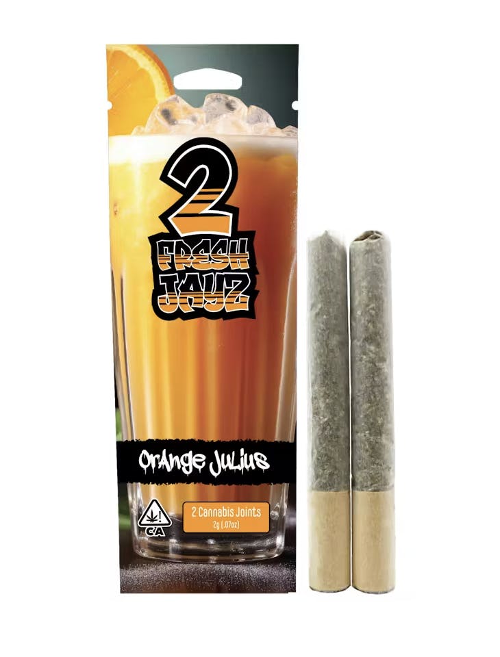 2 Fresh Jayz - 2 Fresh Jayz | Orange Julius | Joints | 1g each | 2pk - 1