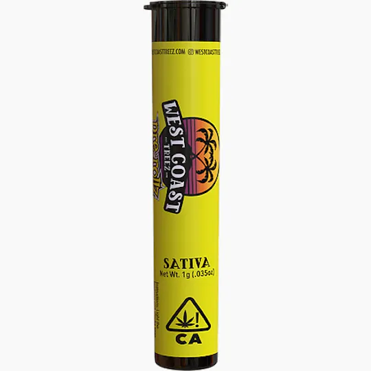 West Coast Treez - West Coast Treez | Mango Haze | Pre Roll | 1g - 1