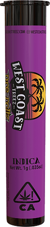West Coast Treez - West Coast Treez | Blue Gelato | Pre Roll | 1g - 1