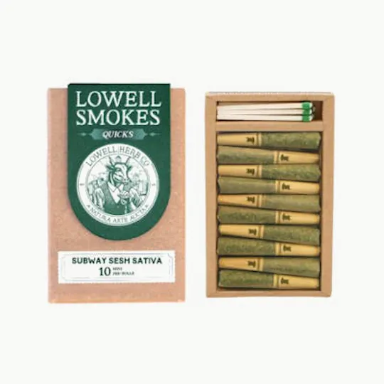 Lowell Herb Co. - Lowell Herb Co. | Subway Sesh | Joints | 0.35g Each | 10pk - 1