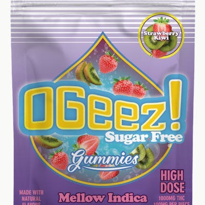 Ogeez! - Ogeez! | Strawberry Kiwi Gummies | 1000mg | 10ct | 100mg/ea - 1