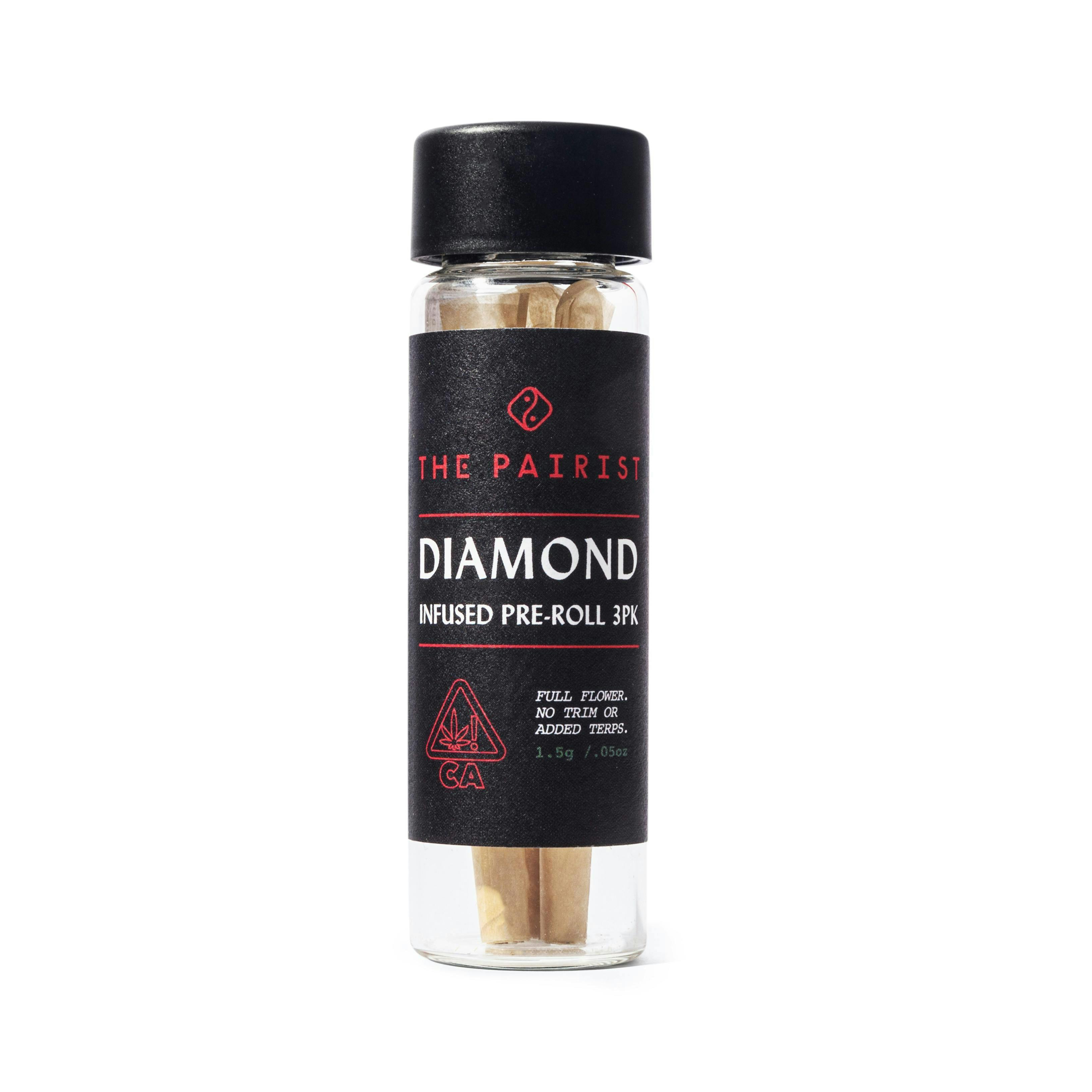 The Pairist - The Pairist | Cherry Dosidos | Diamond Infused Joint | .5G | 3pk - 1