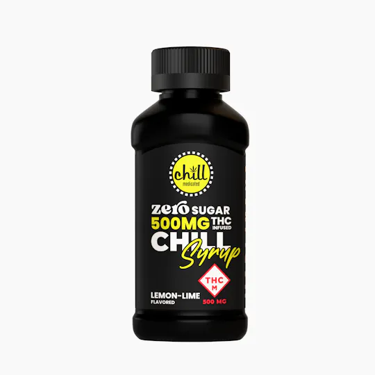 Chill Medicated - Lemon - Lime | ZERO Sugar 500mg THC Syrup | Chill Medicated - 1