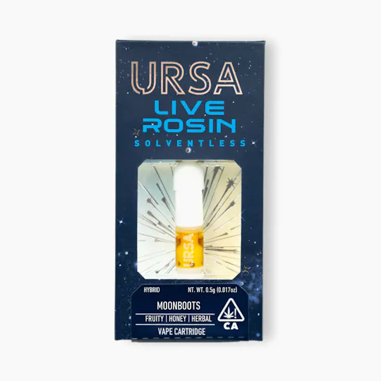 URSA Extracts - Moonboots 0.5g Liquid Rosin Cartridge - 1