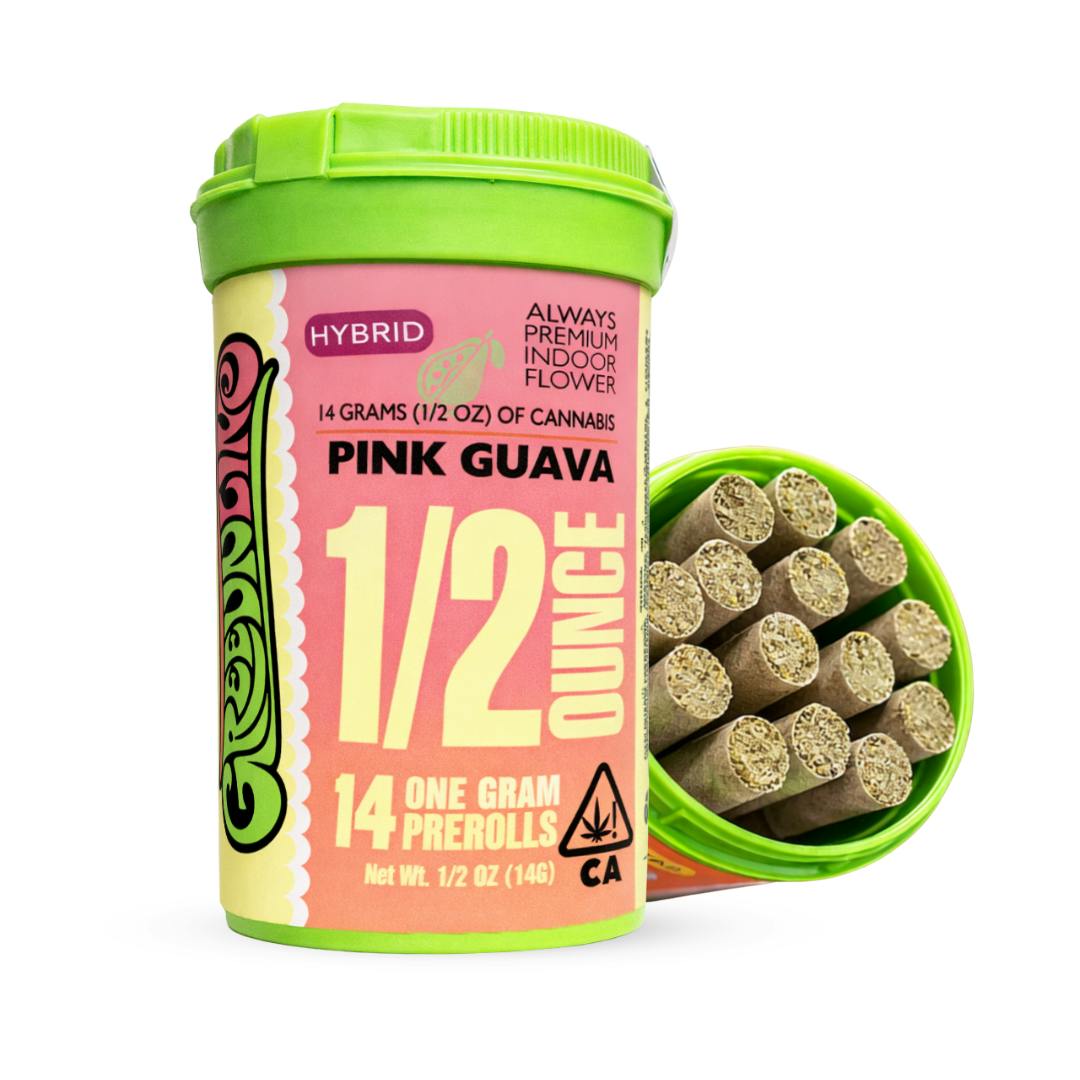 Greenline - Pink Guava - 14 Pack Pre-Rolls - Sativa - 1g Each (1/2 Oz Total) - 1