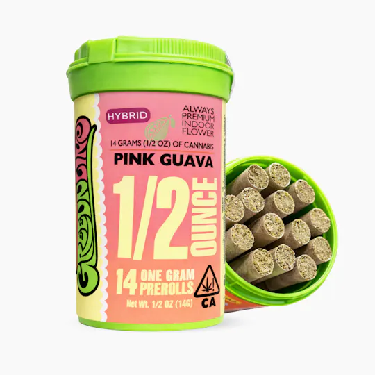 Greenline - Pink Guava - 14 Pack Pre-Rolls - Sativa - 1g Each (1/2 Oz Total) - 1