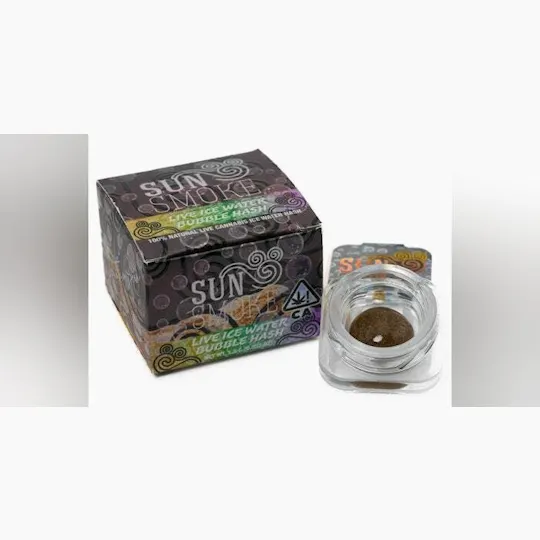 SunSmoke - SunSmoke | Gelato 41 | Live Rosin | Ice Water Hash | 1.5g - 1