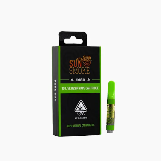 SunSmoke - SunSmoke | Orange Apricot | Live Resin | Cartridge | 1g - 1