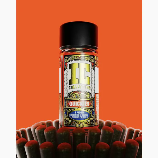 IC Collective - ICC | Fox River Chem | Infused Pre Roll | Quickies | .5G | 5pk - 1