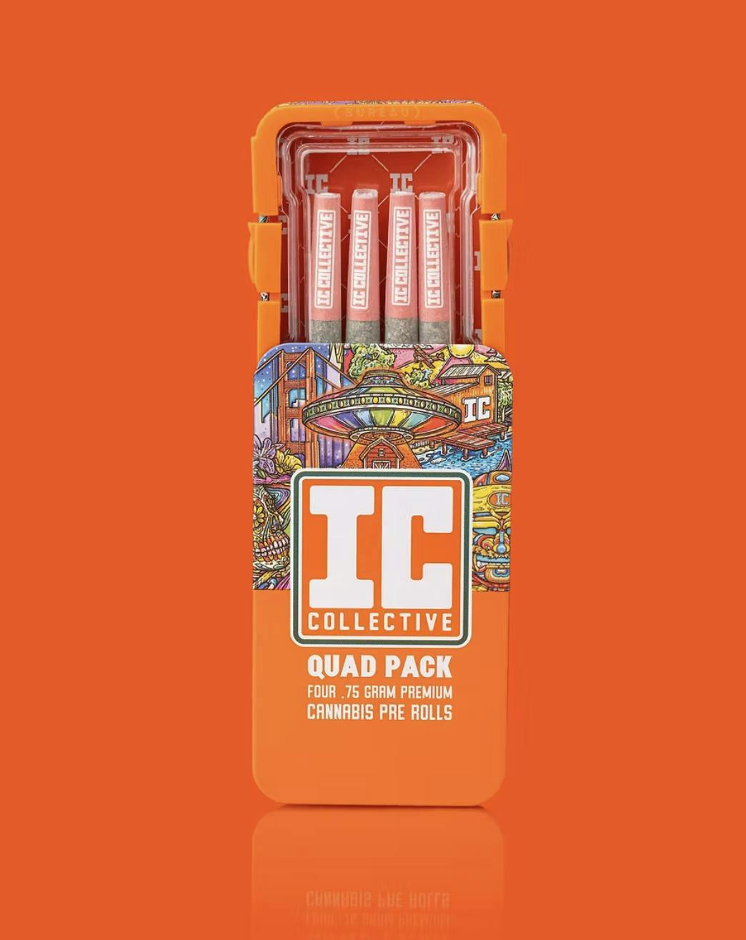IC Collective - ICC | Lemon Diablo | Pre Roll Joint | .75G | Quad Pack - 1
