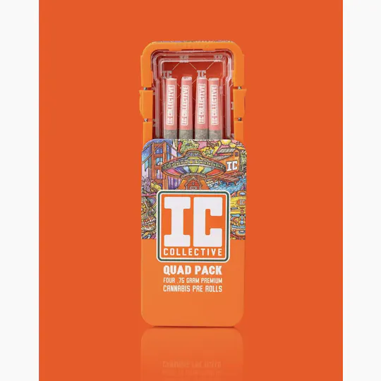 IC Collective - ICC | Lemon Diablo | Pre Roll Joint | .75G | Quad Pack - 1
