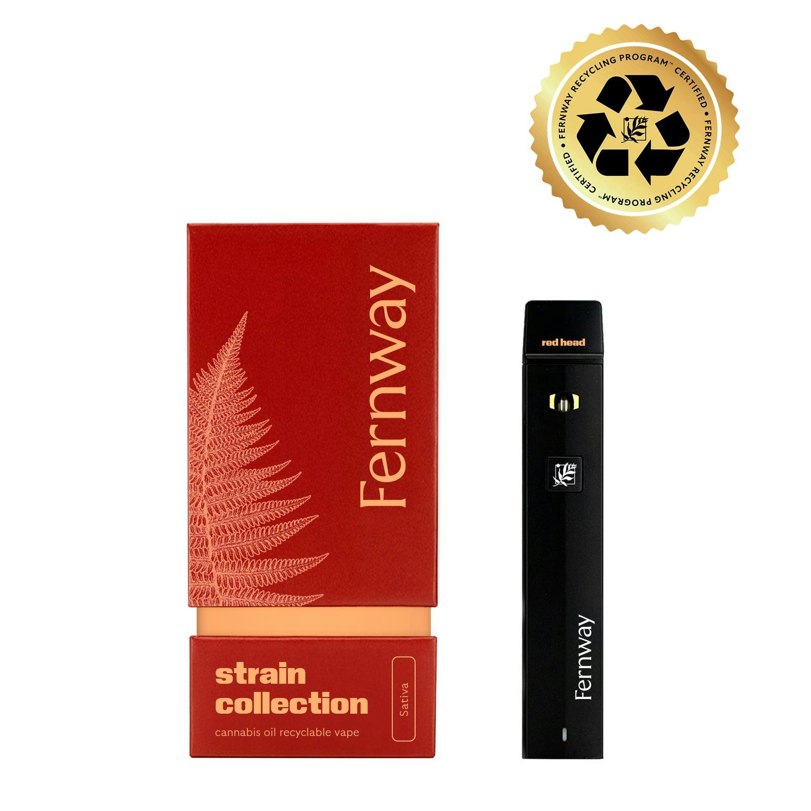 Fernway - Red Headed Stranger | Strain Collection | All-In-One | 0.3g - 1