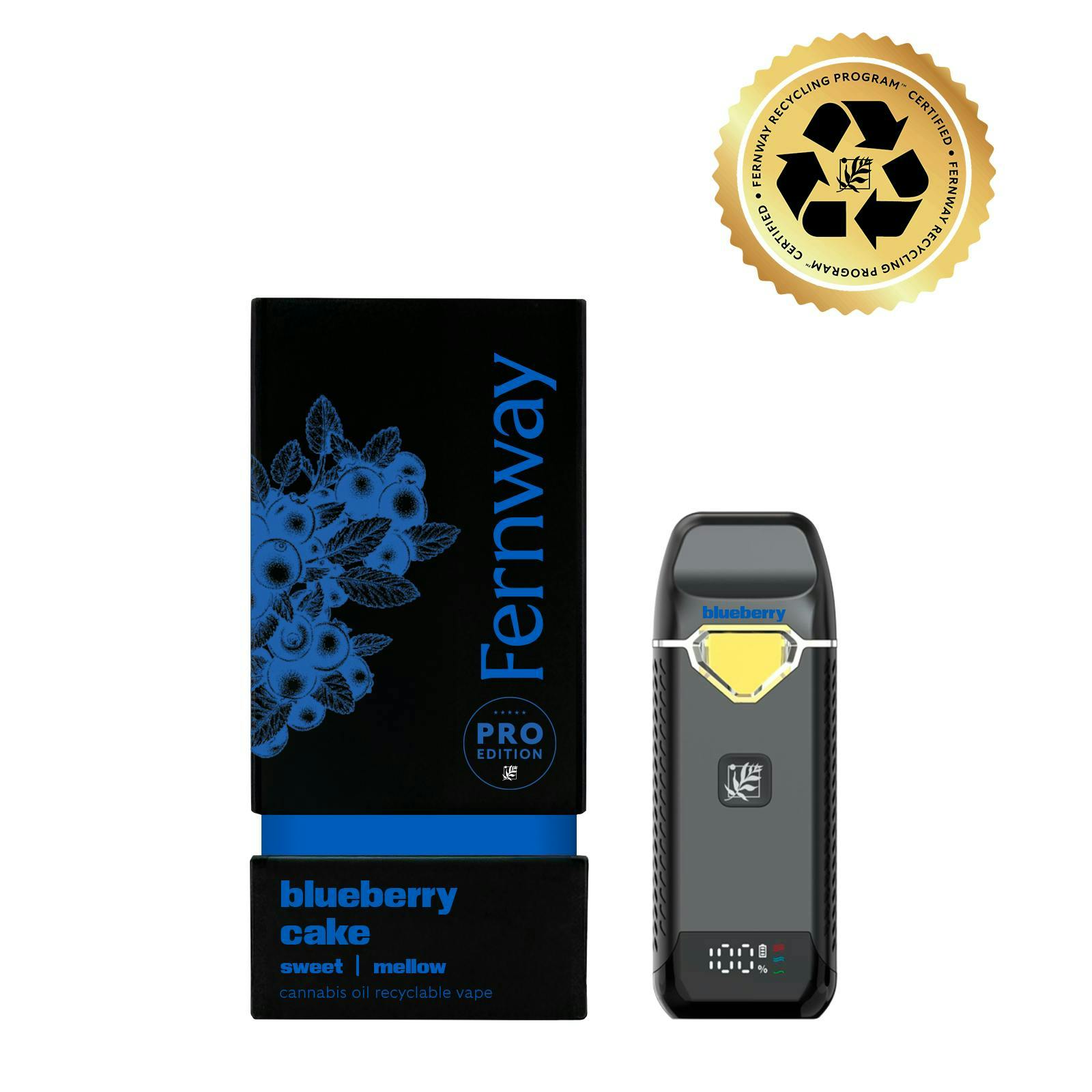 Fernway - Blueberry Cake | Flavor Line | All-In-One Traveler PRO | 2.0g - 1