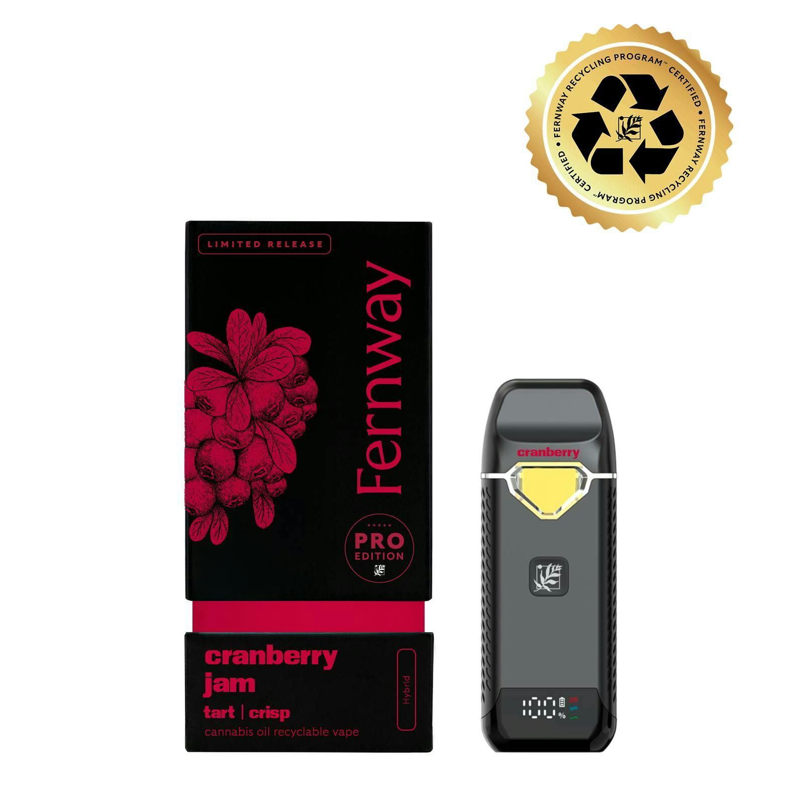 Fernway - Cranberry Jam | Flavor Line | All-In-One Traveler PRO | 2.0g - 1